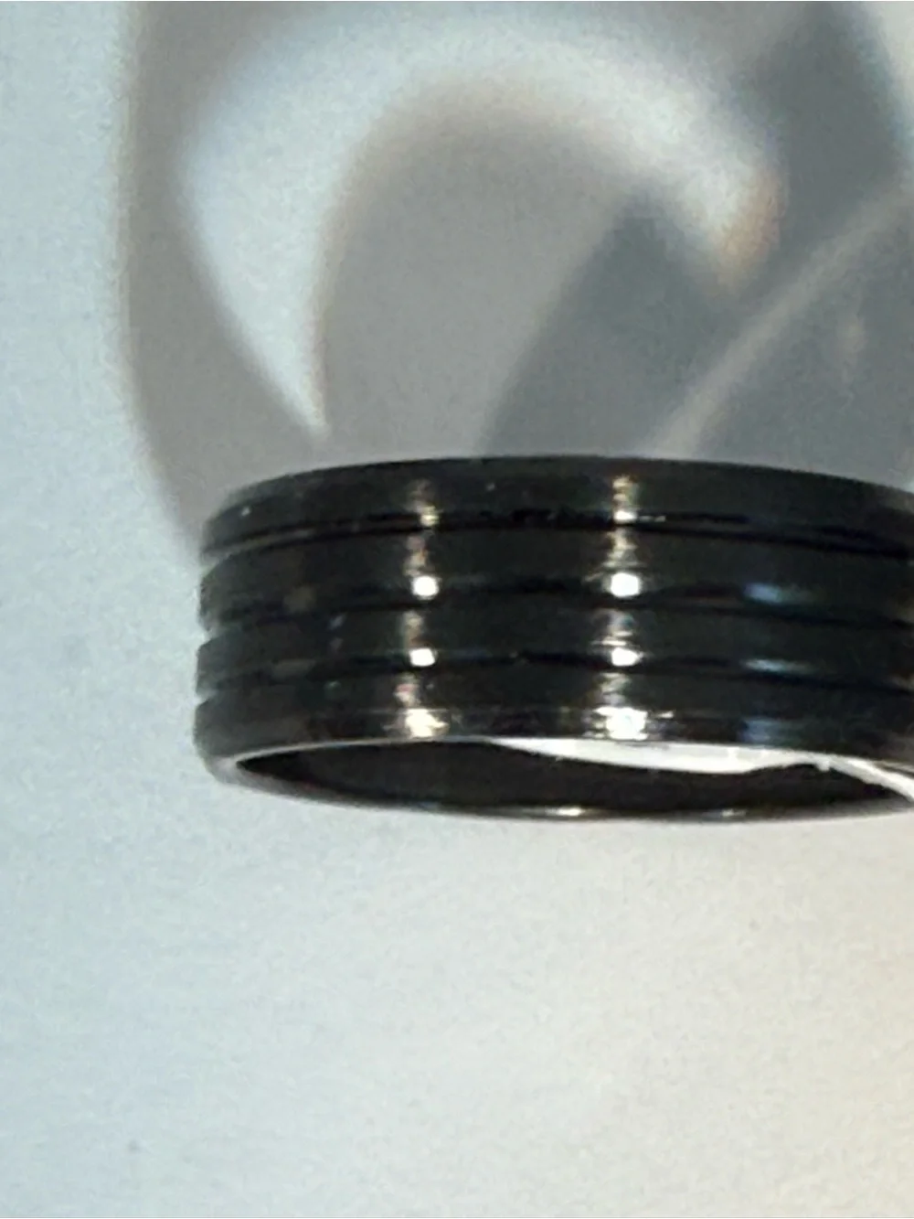 Bundle of 10 Stainless Steel Rings NWT - Black and Gold Accent- Mixed Design